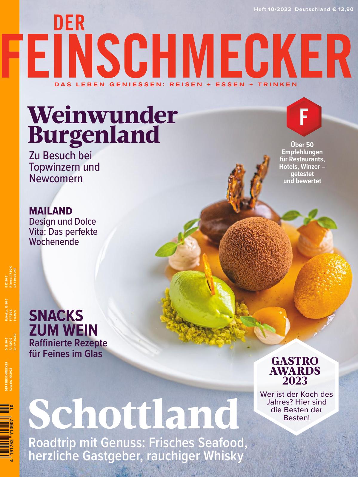 DER FEINSCHMECKER 10/2023