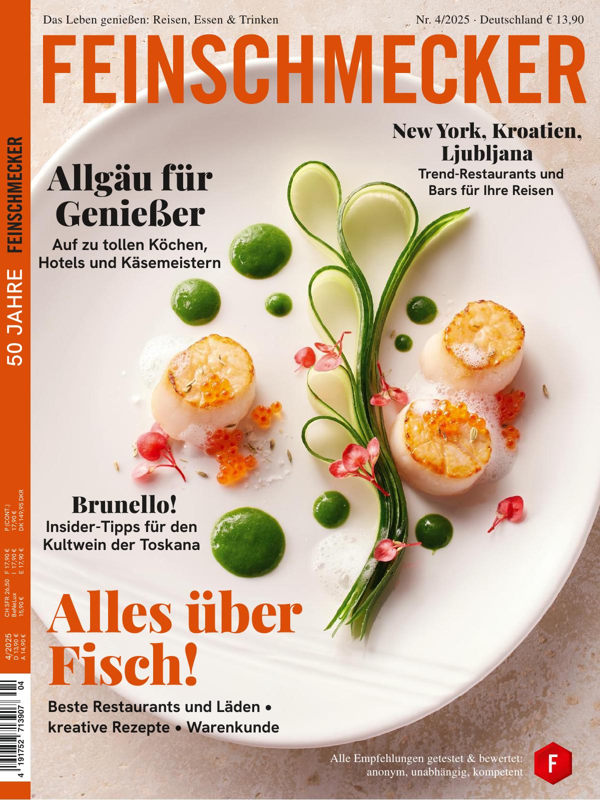 DER FEINSCHMECKER 04/2025
