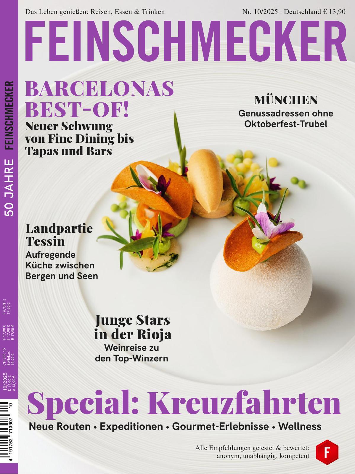 DER FEINSCHMECKER 10/2025