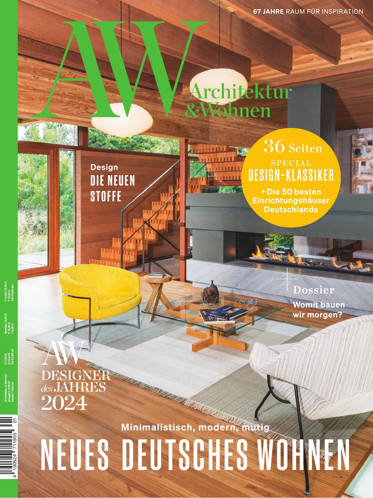 AW Architektur&Wohnen 01/2024 