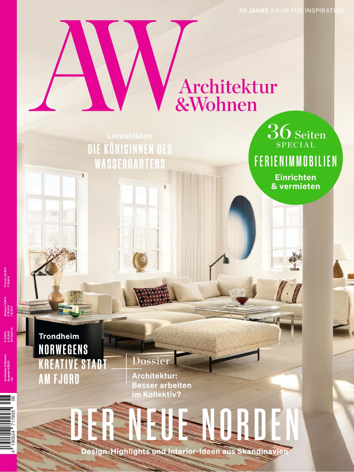 AW Architektur & Wohnen Jahresabo Print + Digital