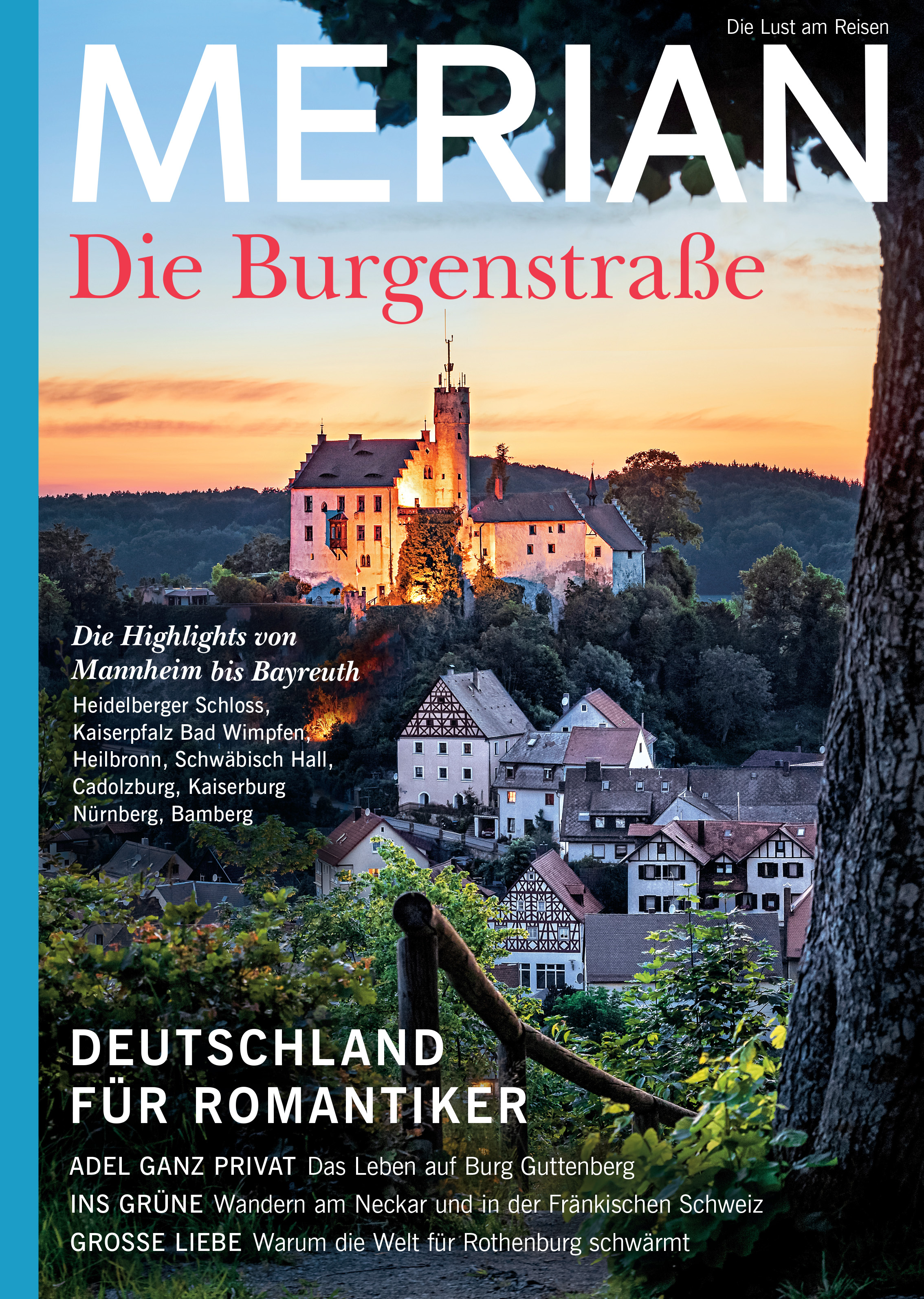 MERIAN  10/2020 Deutsche Burgenstraße