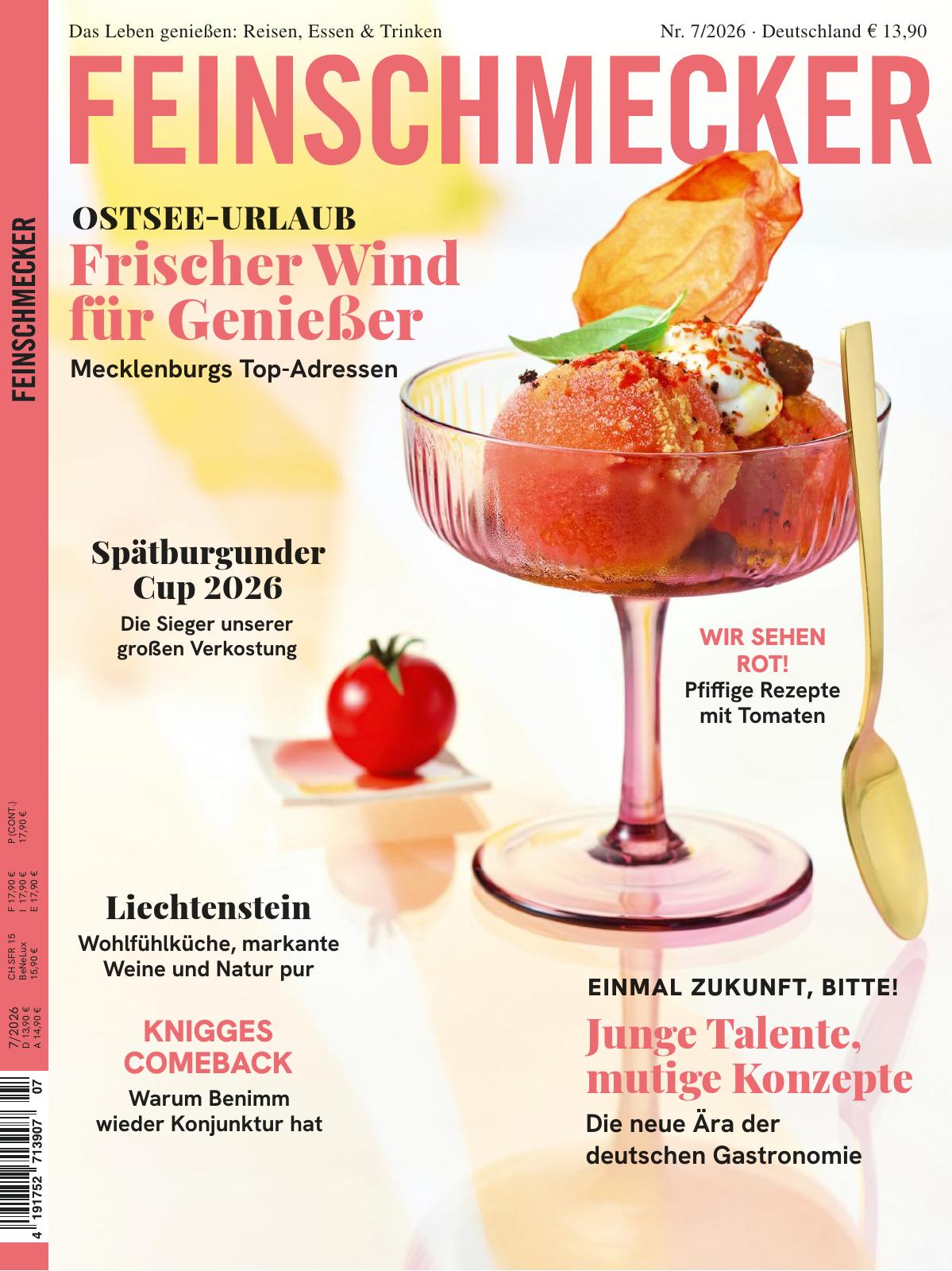 DER FEINSCHMECKER 07/2026     