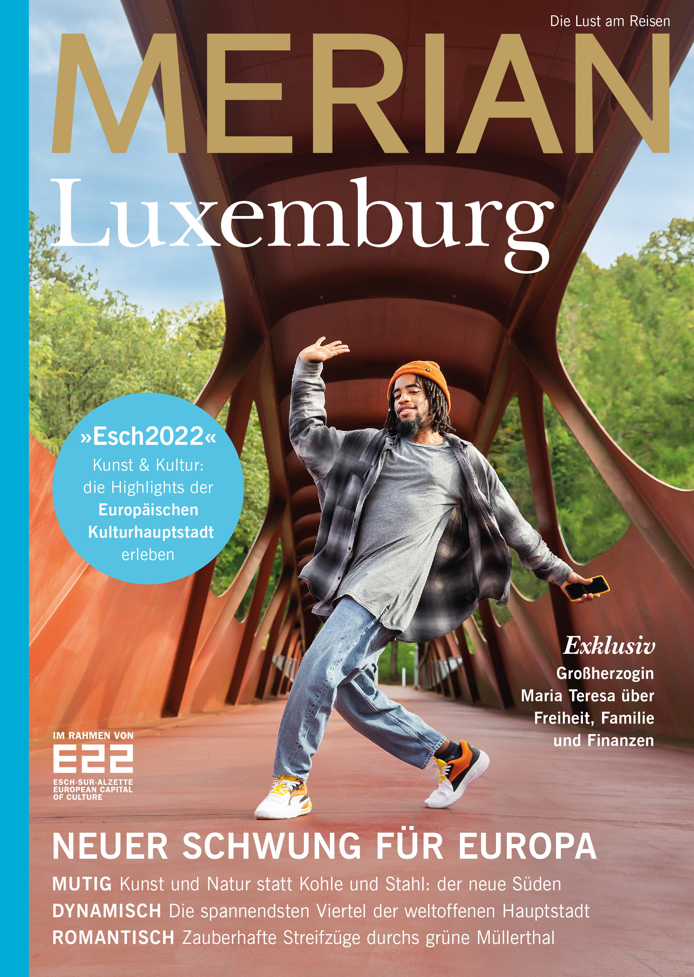 MERIAN 02/2022 Luxemburg -Kulturhauptstadt