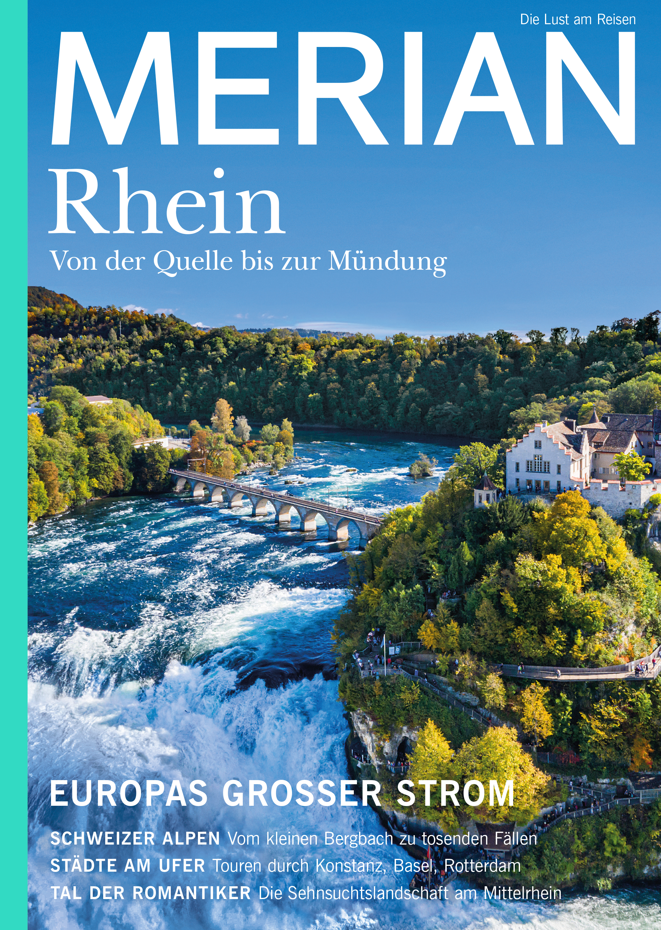 MERIAN  06/2021 Entlang des Rhein
