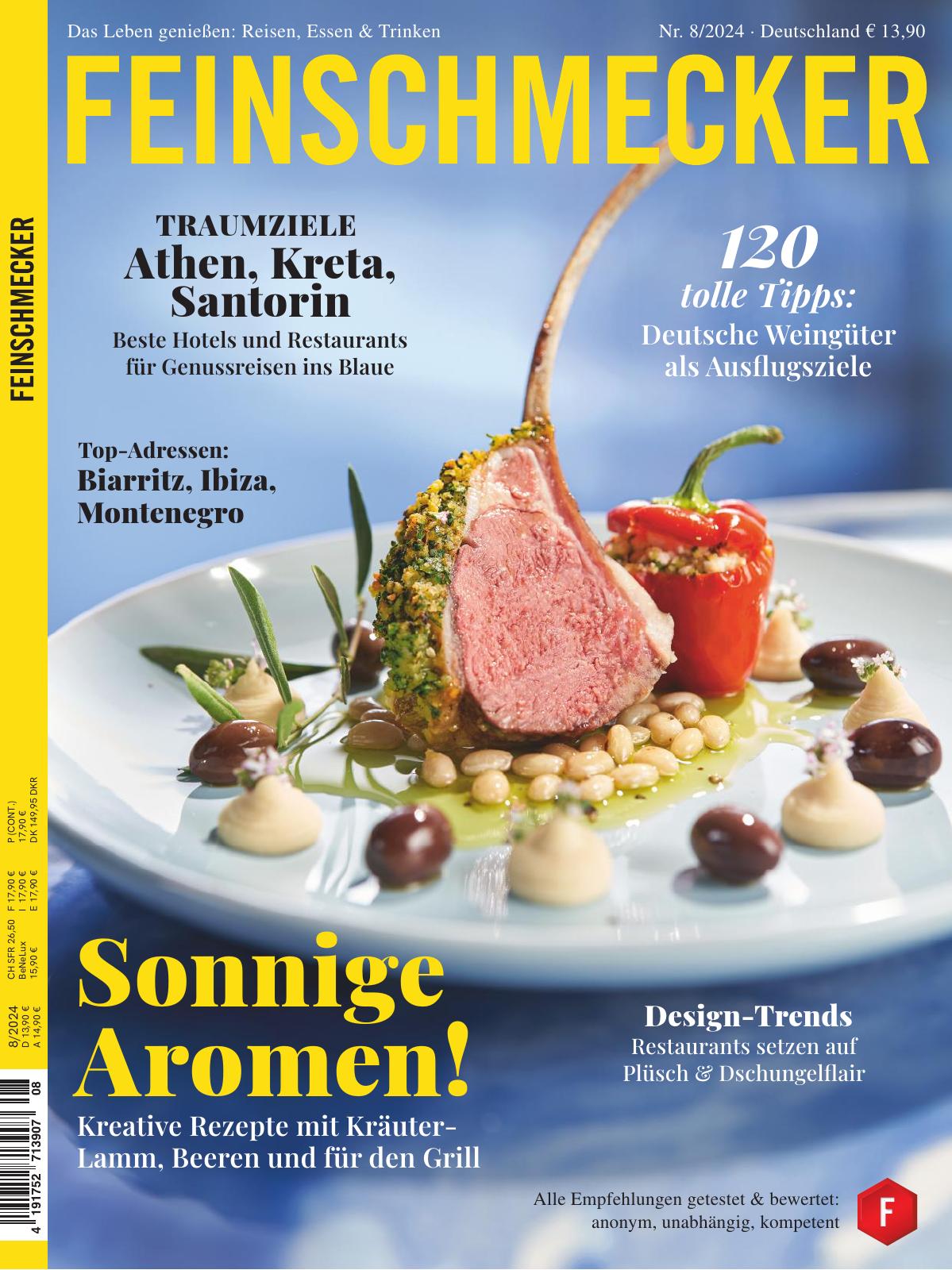 DER FEINSCHMECKER 08/2024