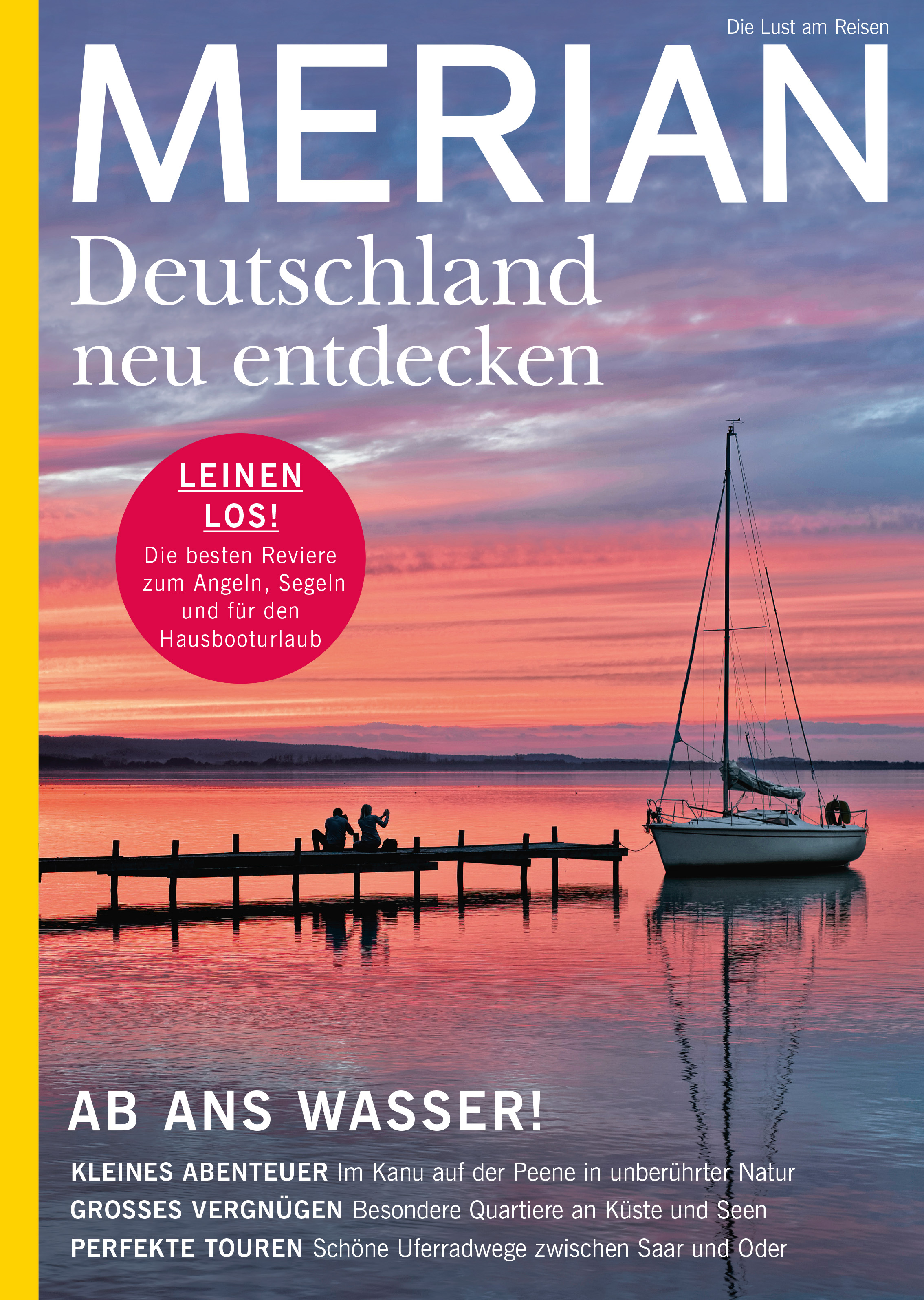MERIAN 08/2021 Deutschland neu entdecken - Ab ans Wasser!