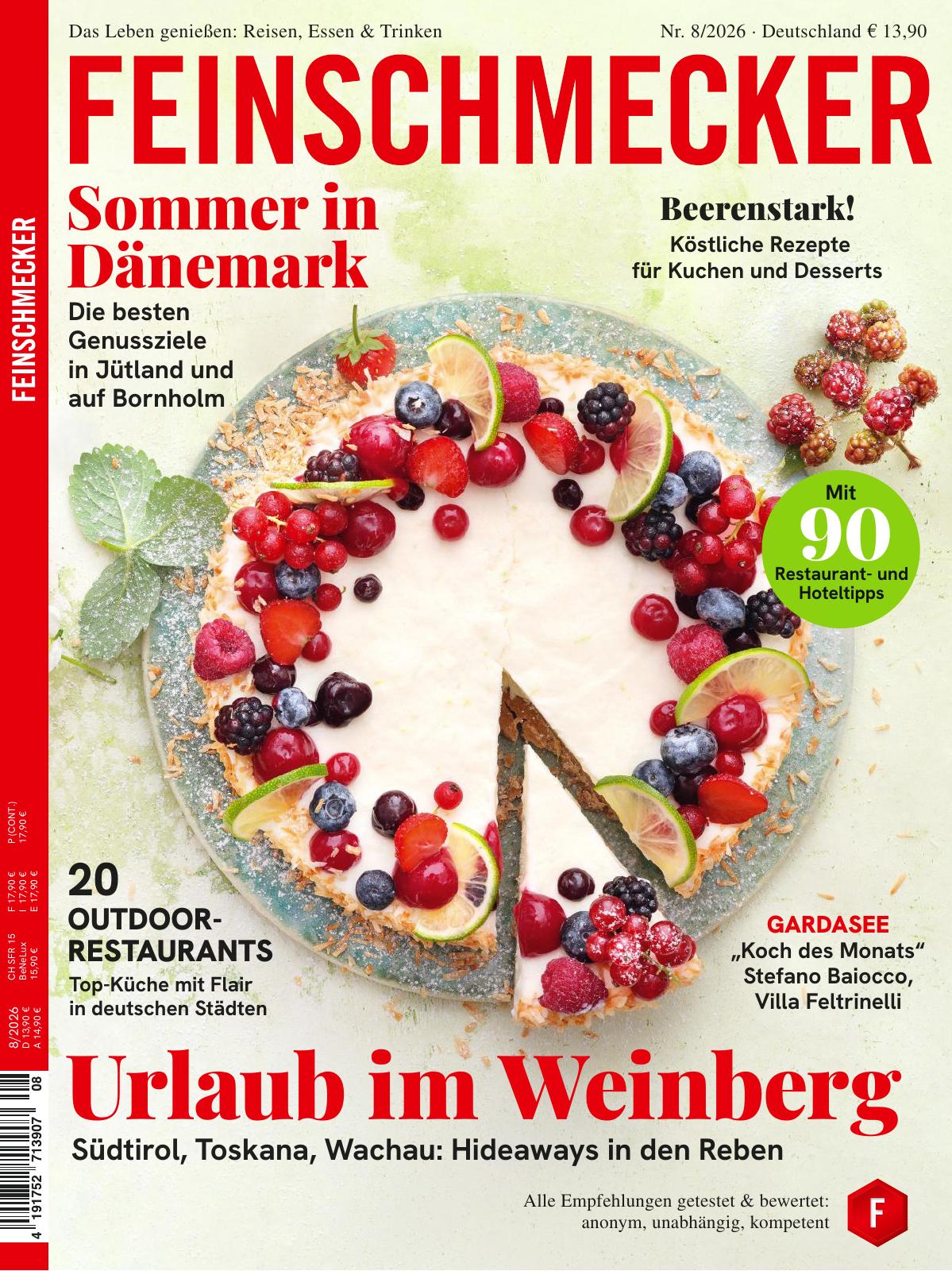 DER FEINSCHMECKER 08/2026      