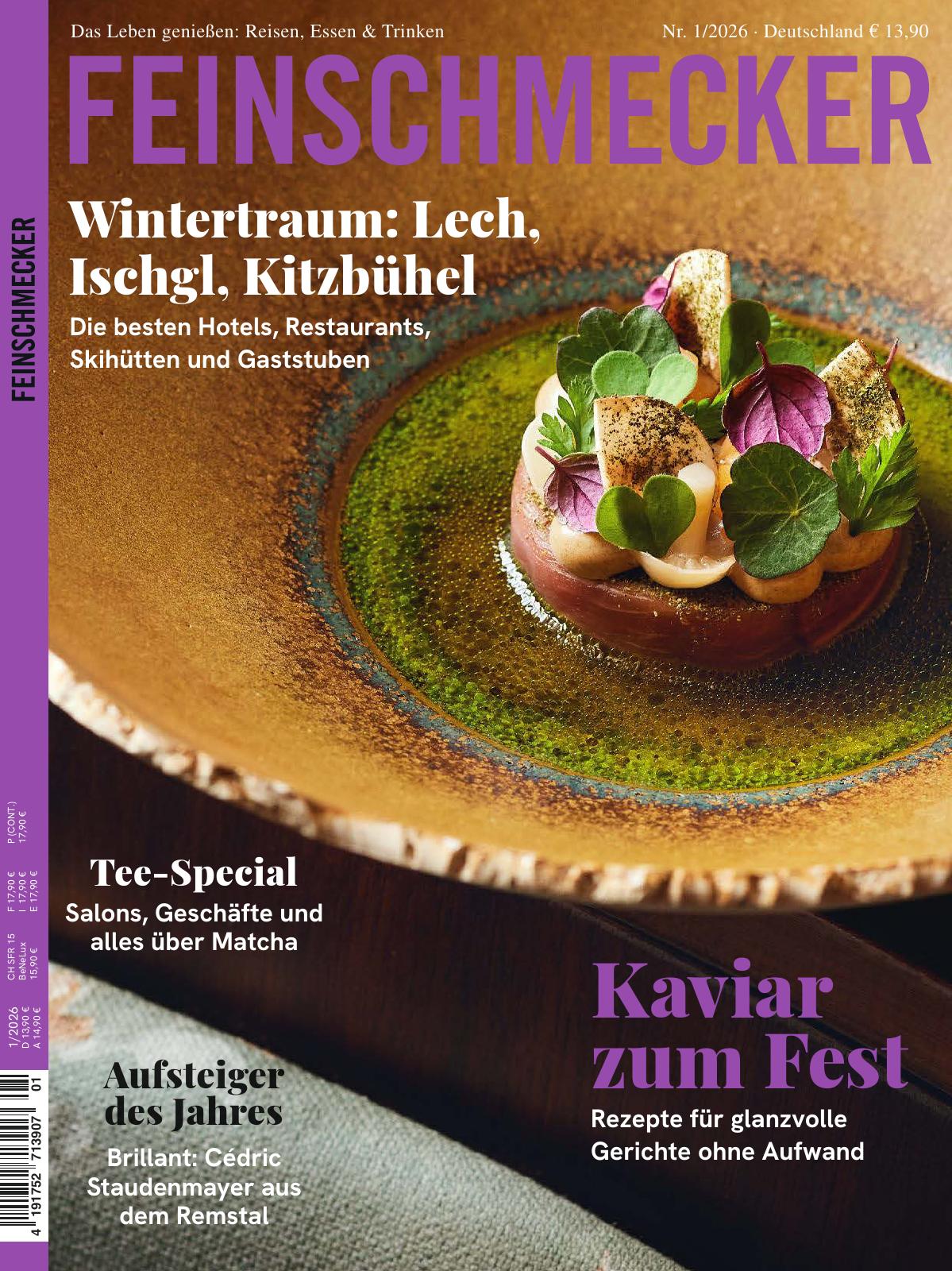 DER FEINSCHMECKER Jahresabo Print + Digital