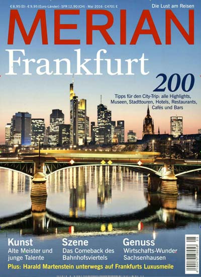 MERIAN  05/2016 FRANKFURT